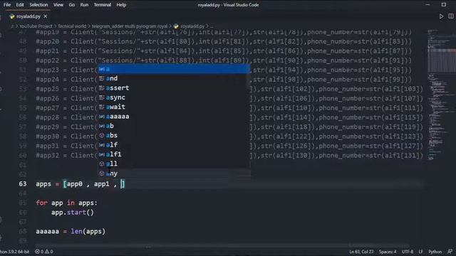 TeleGram Adder Pyrogram Multiple pro. смотреть онлайн