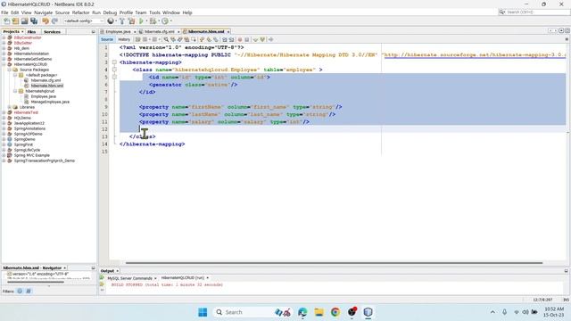 #06 (Mini Project) CRUD Operations in Hibernate Framework | XML Mapping | save(), update(), delete( смотреть онлайн