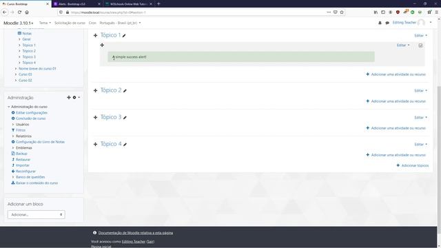 Como utilizar o Bootstrap no Moodle смотреть онлайн
