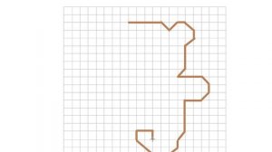 Графический диктант Медвежонок.