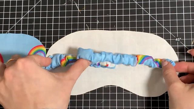 How to make Easy Sleep Mask | School Project Craft ideas | DIY смотреть онлайн