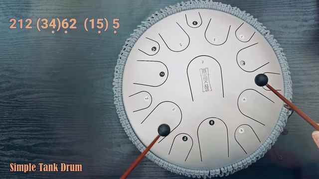 HE Leadeth Me - Steel Tongue Drum / Tank Drum Cover with Tabs смотреть онлайн