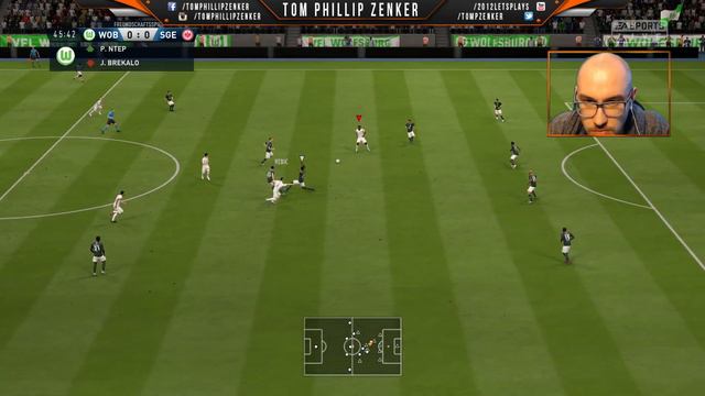 ⚽ FIFA 19 Bundesliga VfL Wolfsburg : Eintracht Frankfurt 🏆 Gameplay Deutsch Livestream смотреть онлайн