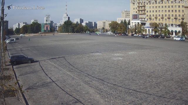 Triolan.Live - Харьков, площадь Свободы (04-10-2015) смотреть онлайн