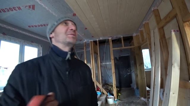 GREAT PROGRESS in Dacha (Village) House Construction! Awesome Christmas Surprise from Texas, USA смотреть онлайн