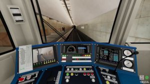 Metro Simulator 2 | Новый поезд «Ока» на Калужско-Рижской линии метро Москвы