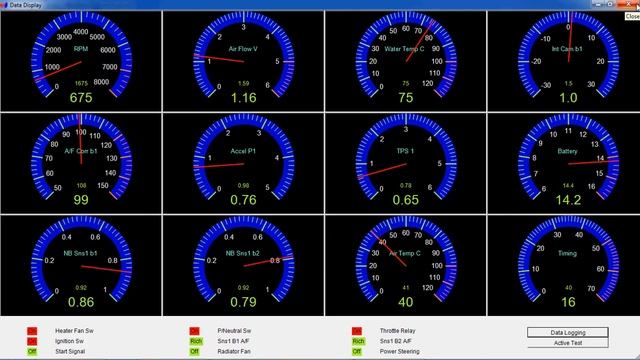 Nissan DataScan II - Data Display смотреть онлайн