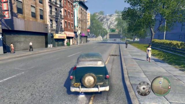 Empire Bay City Tour (ground-level) | Mafia II: Definitive Edition - The Game Tourist смотреть онлайн