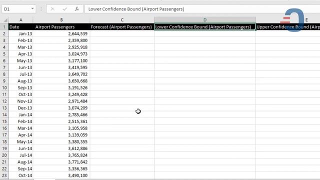 How to use the FORECAST.ETS Function in Microsoft Excel - Part I смотреть онлайн