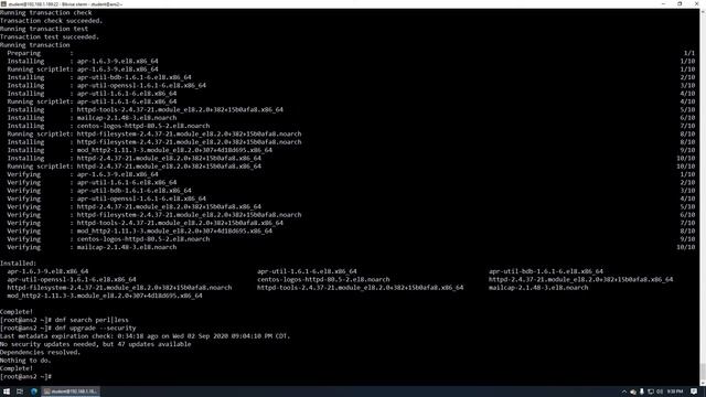 CentOS 8 using dnf basics смотреть онлайн