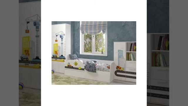 ТРИО. Мебель для детской комнаты. Детская модульная мебель. смотреть онлайн