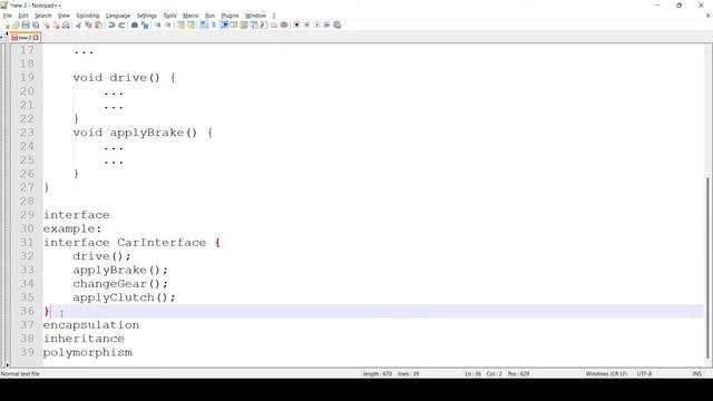 Object oriented programming Principles #java #javatutorial #corejava #oops || The Tech Trainer смотреть онлайн