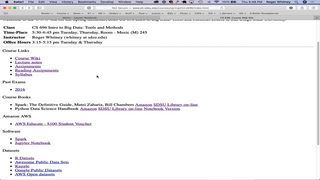 CS 696 01-23-20 Class Intro смотреть онлайн