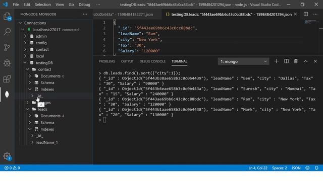 MongoDB Tutorial For Beginners #19 - Creating Indexes in MongoDB смотреть онлайн
