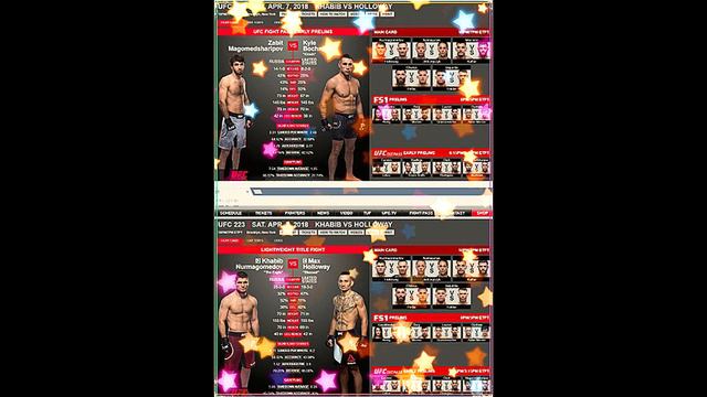 Хабиб и Забит. UFC смотреть онлайн