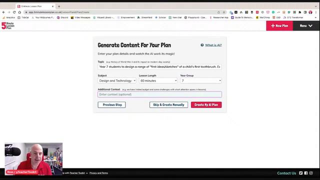 The 5-Minute Lesson Plan (AI) 🤖 смотреть онлайн