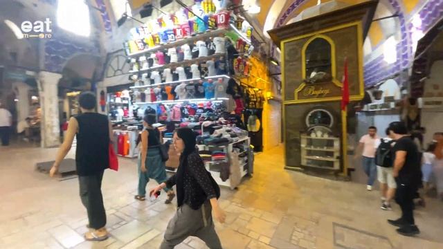 Istanbul Grand Bazaar Virtual Tour August 2021 | 4K Kapalı Çarşı Turu | Istanbul Historical Places смотреть онлайн