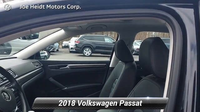 Certified 2018 Volkswagen Passat 2.0T SEL Premium, Ramsey, NJ U10811A смотреть онлайн