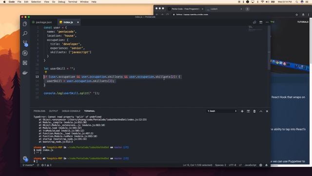 Lodash: Get and Set explained смотреть онлайн