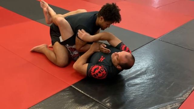 No Gi Scissor Sweep From Full Guard
