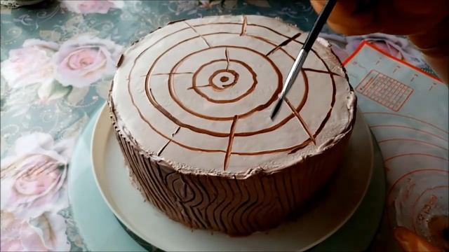 Торт для мужчины.Торт на день рождения. смотреть онлайн