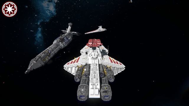Star Wars CLONE REPUBLIC FLEET vs CIS ATTACK FLEET - Space Engineers Epic Battles смотреть онлайн
