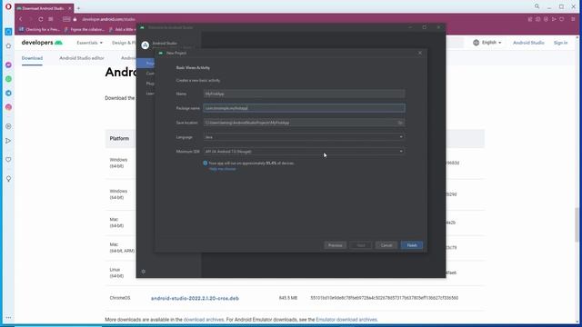 How to install Android Studio and SDK on Windows 10/11 - Flamingo Installation - 2023 Update. смотреть онлайн