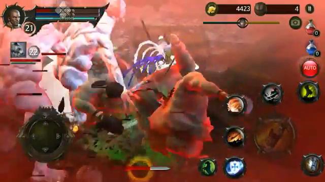 blood warrior android gameplay defeat 2nd boss смотреть онлайн