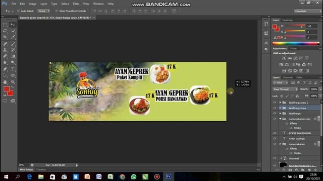 Membuat banner Ayam Geprek III DOWNLOAD GRATIS смотреть онлайн