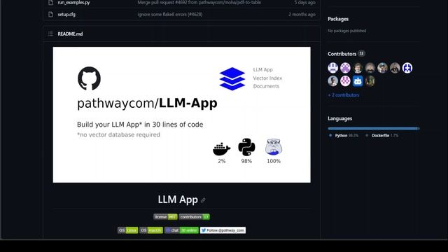 Pathway LLM App - Build Gen AI Applications without Vector Database смотреть онлайн