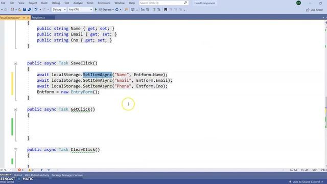Local Storage in Blazor Web Assembly EP-14 смотреть онлайн