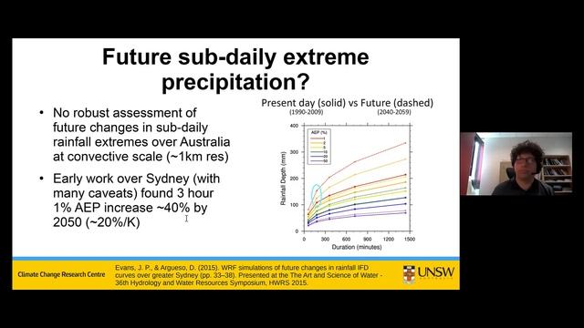 Climate change impacts on extreme event hydrology смотреть онлайн