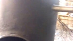 банная печь своими руками из 530 трубы вариант 2