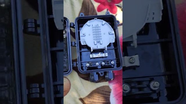 Подготовка муфты к монтажу 12ти жильного FTTH кабеля смотреть онлайн