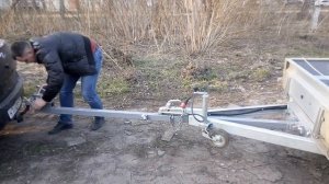 Удлинитель дышла (сцепки) для прицепа своими руками