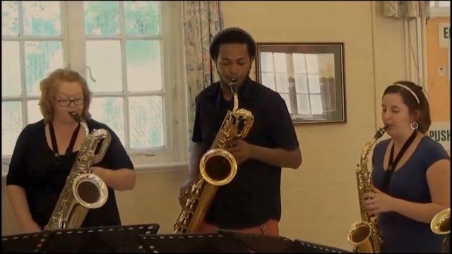 Sleepers Awake - for saxophone ensemble смотреть онлайн