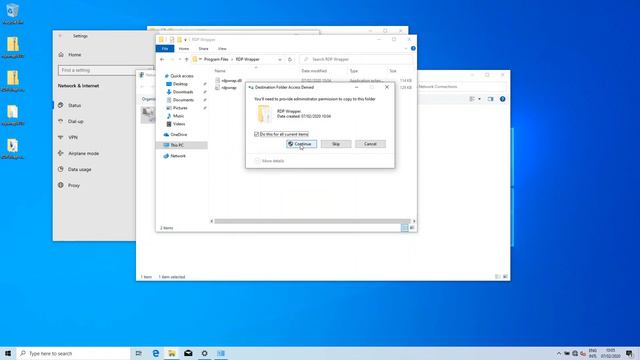 RDP Wrapper 100% working on Windows 10 version 1909 & 2004 смотреть онлайн
