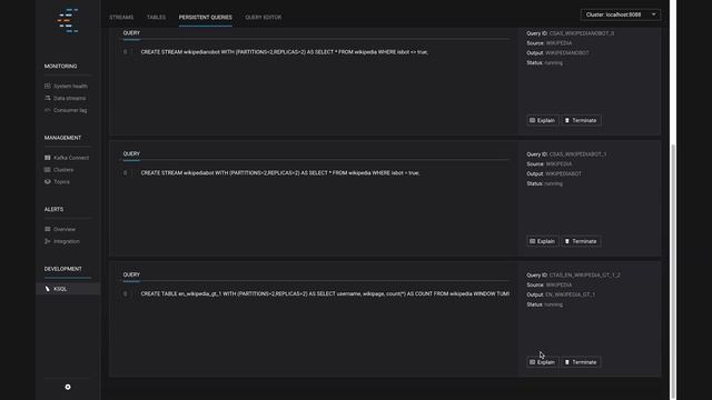 Demo 3: KSQL | Monitoring Kafka in Confluent Control Center смотреть онлайн