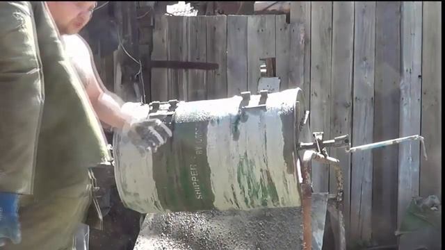 бетономешалка из бочки своими руками смотреть онлайн