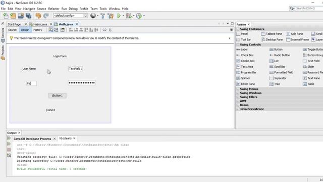 Login form JAVA | Derby database | NETBEANS | JFrame | Database Connectivity смотреть онлайн