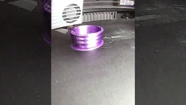 Таймлапс печати на 3D принтере FlashForge Creator 4 #shorts смотреть онлайн