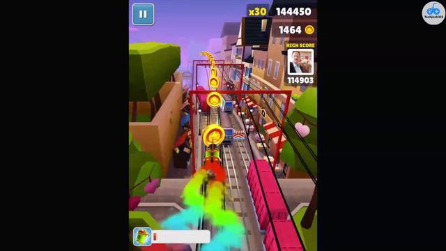 Subway Surfers: Paris (Wordy Weekend "Spike") Gameplay On IOS смотреть онлайн