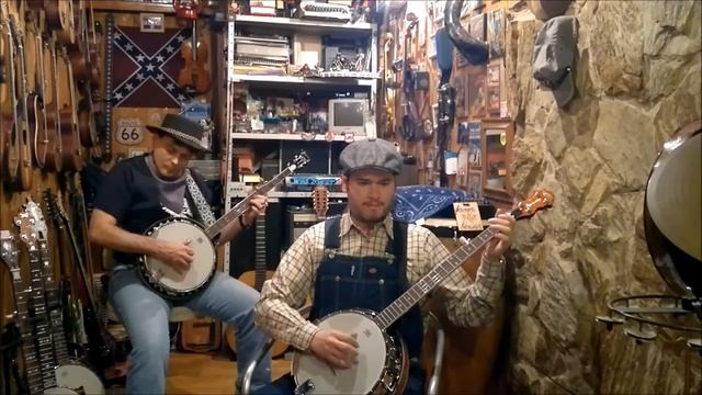 Gloria Gloria Aleluia Glory Glory Hallelujah Gospel Bluegrass Style Banjo 5 Strings JP E Ted Roy