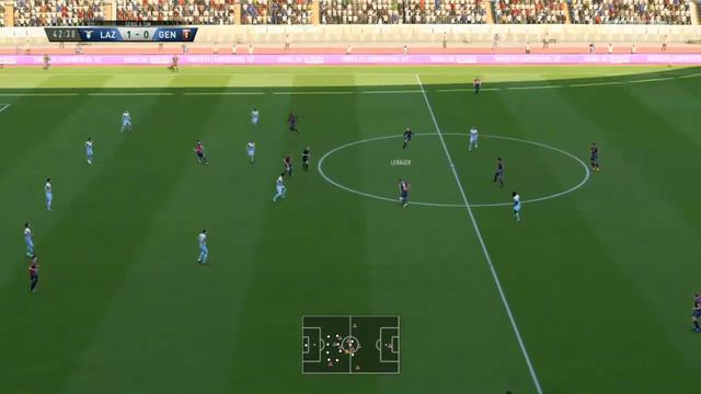 Pronostico Serie A Lazio Genoa Fifa 2019 . Trasmissione PS4 live mister ok 88 смотреть онлайн