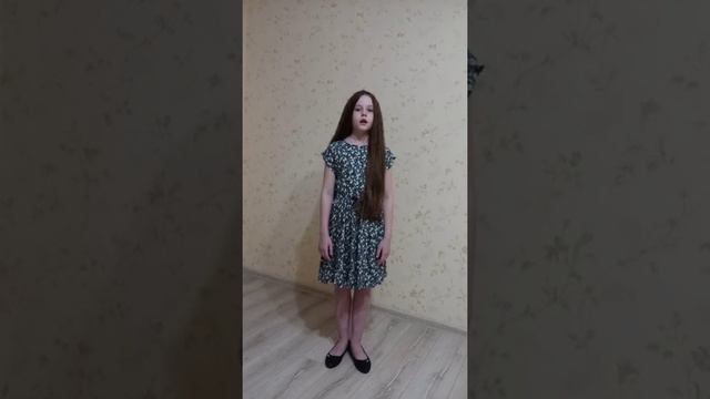 Елизавета Резник 9 лет, "Чулочки" Муса Джалиль смотреть онлайн