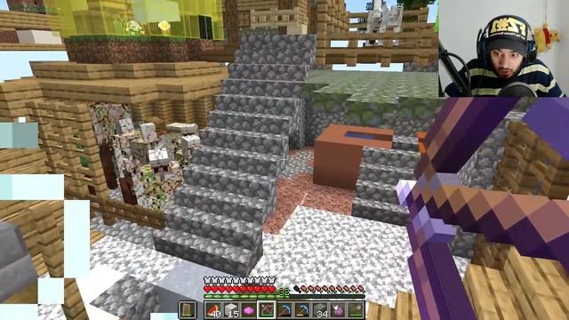 I built an End City in My One Block Minecraft World ??? смотреть онлайн