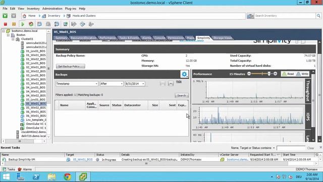 SimpliVity OmniCube - VM Backup zu Amazon S3 смотреть онлайн