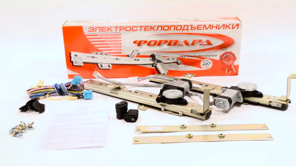 Электрические стеклоподъемники ФОРВАРД на LADA 4x4. Обзор комплекта смотреть онлайн