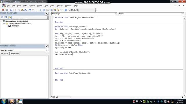 FactoryTalk View SE VBA Read Write Tag | FactoryTalk View SE VBA|FactoryTalk View Studio|FactoryTal смотреть онлайн