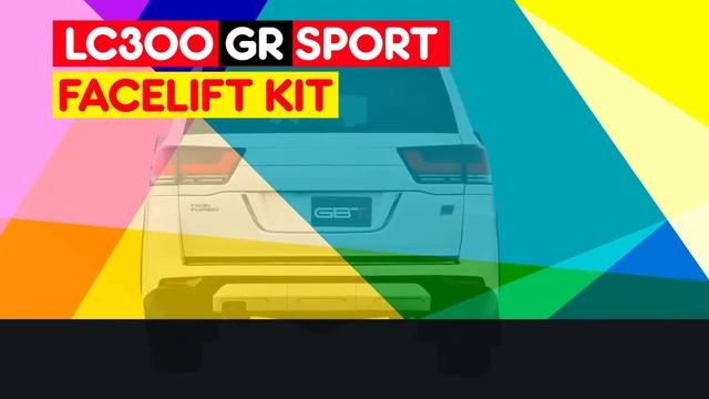 LC300 GR Sports Facelift Kit смотреть онлайн